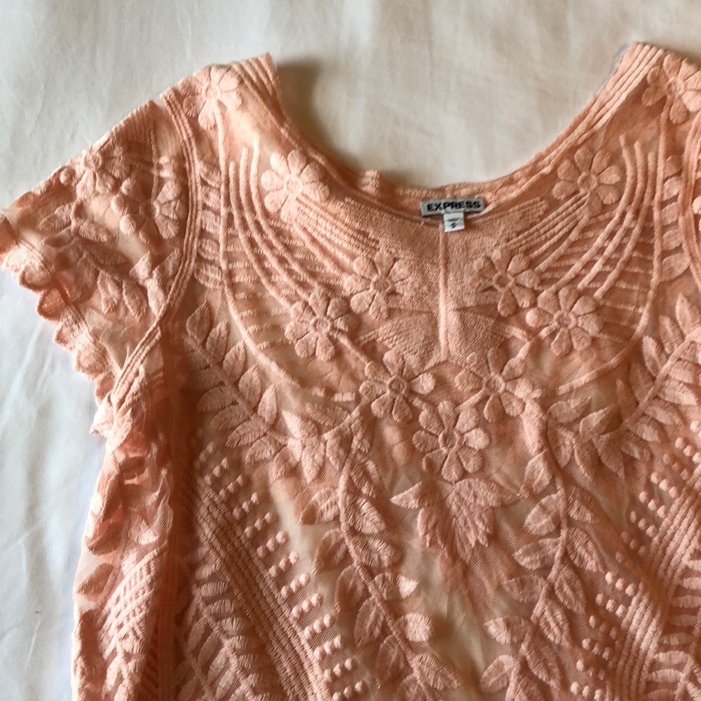 Express lace top